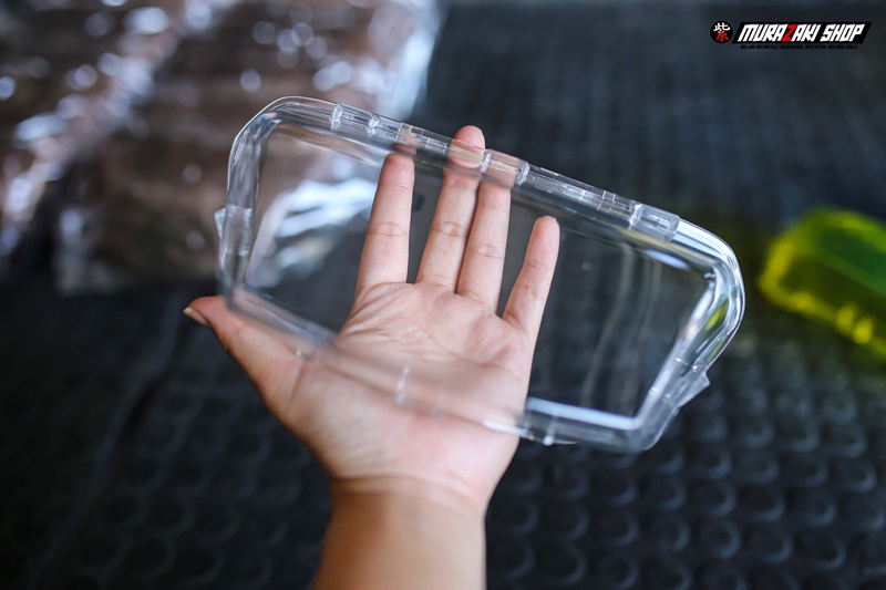 กรอบไฟท้ายGiorno สีใส-สโม๊ค-เหลือง-น้ำเงิน ราคา650