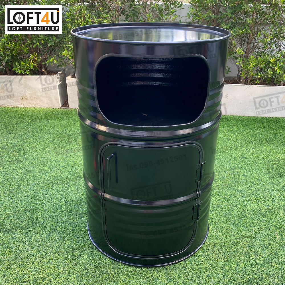 ตู้เก็บของ : Barrel storage cabinet (แบบ 1ช่อง / 1ประตู)