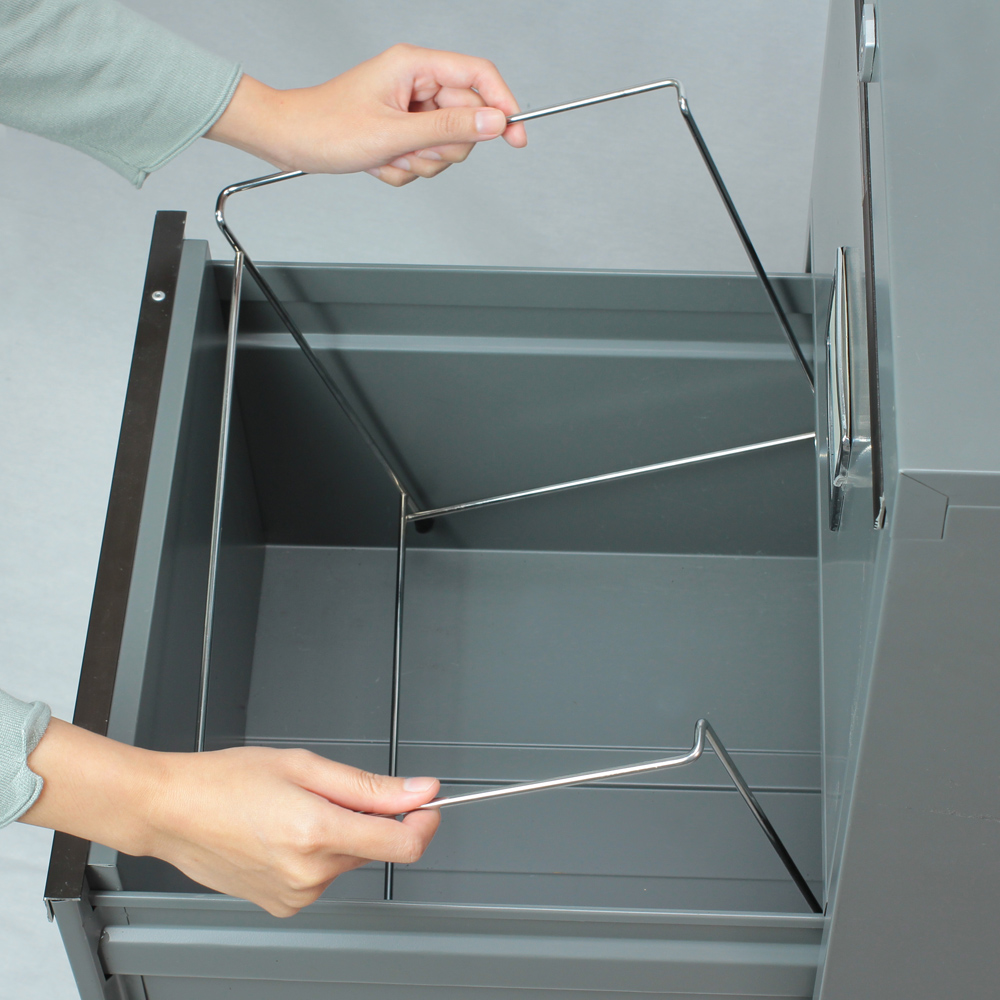 โครงเหล็กชุบโครเมี่ยม ขาตั้งแฟ้มแขวน F4