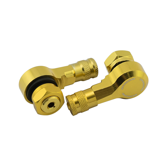 จุ๊บลมงอ CNC GTR XSR-155 สีดำ , สีเงิน , สีแดง , สีทอง , สีน้ำเงิน , สีส้ม ฿350