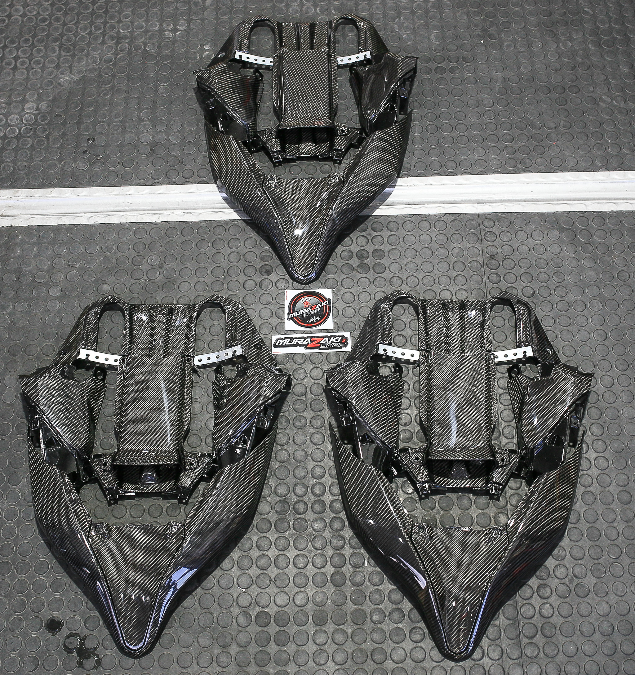 ชุดหน้าซิ่งเครฟล่าแท้ FORZA 350