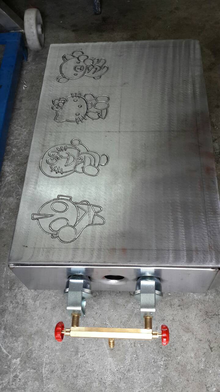 เตาขนมแพนเค้ก แพนเค้กการ์ตูน เตาขนมลายการ์ตูน ใช้แก๊ส