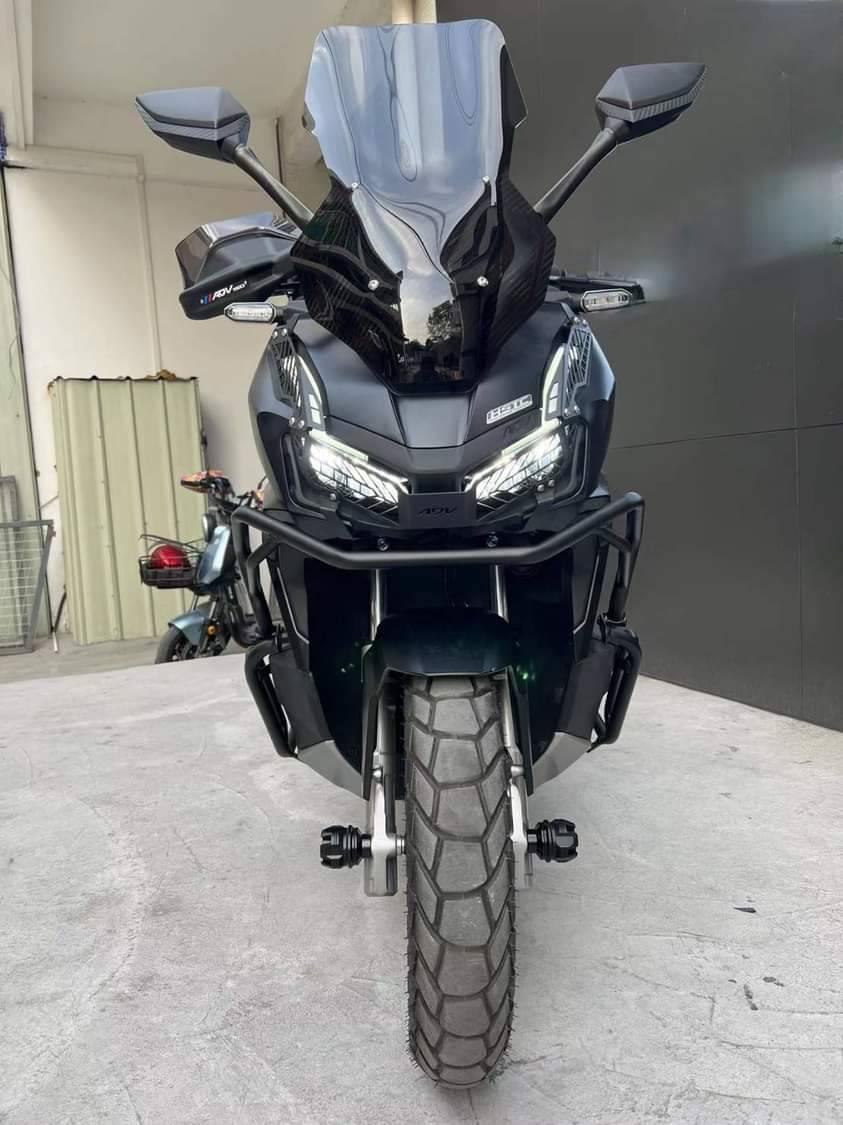 ⚡️สินค้าใหม่⚡️ แคชบาร์ ADV 160 V5 สี powder coat ติดตั้งง่าย ราคา 1950 บาท