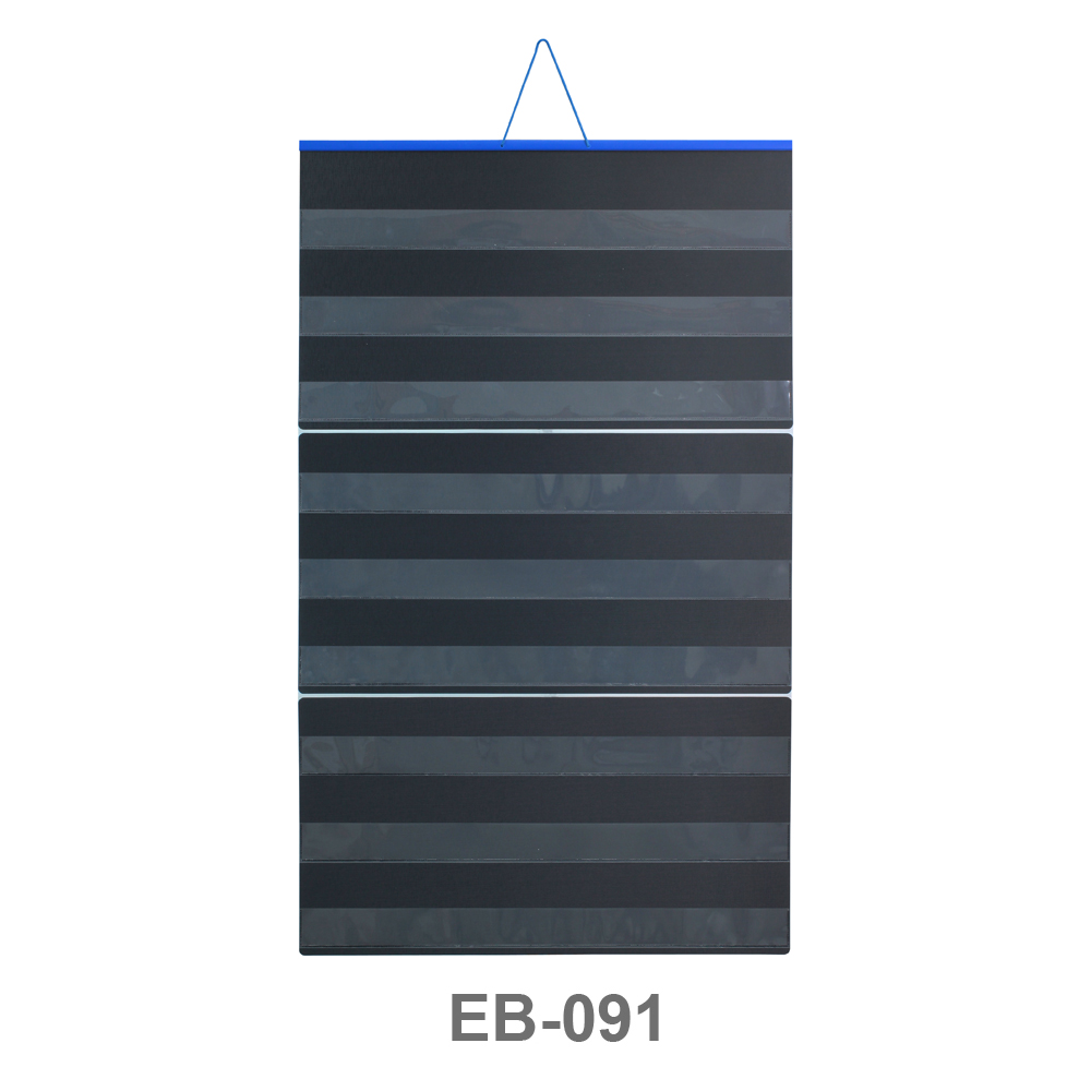 บอร์ดใส่บัตรคำ 9 แถว EB-091 คละสี