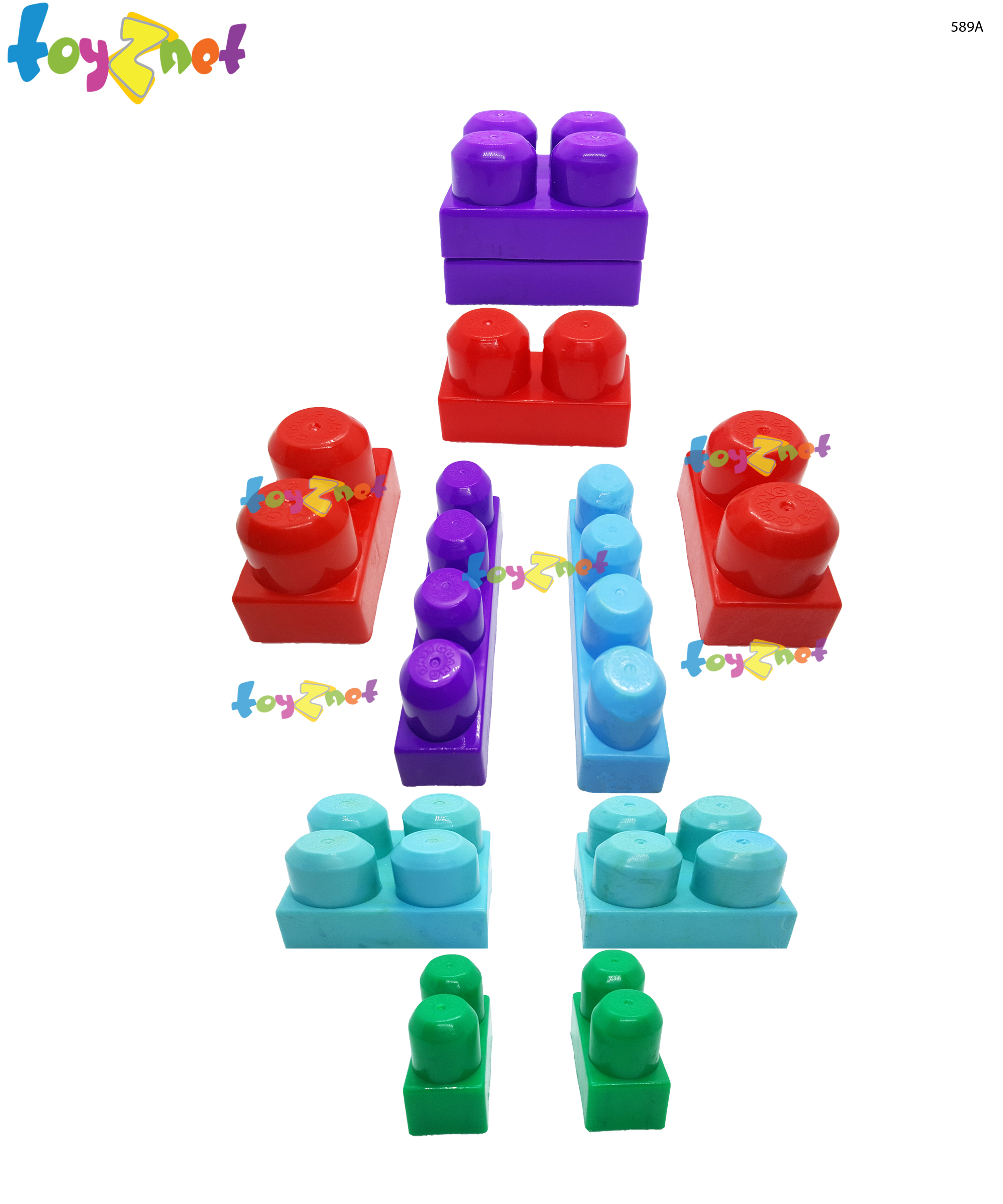 Toyznet ส่งฟรี บล็อคตัวต่อรูปรถ รุ่น 589A