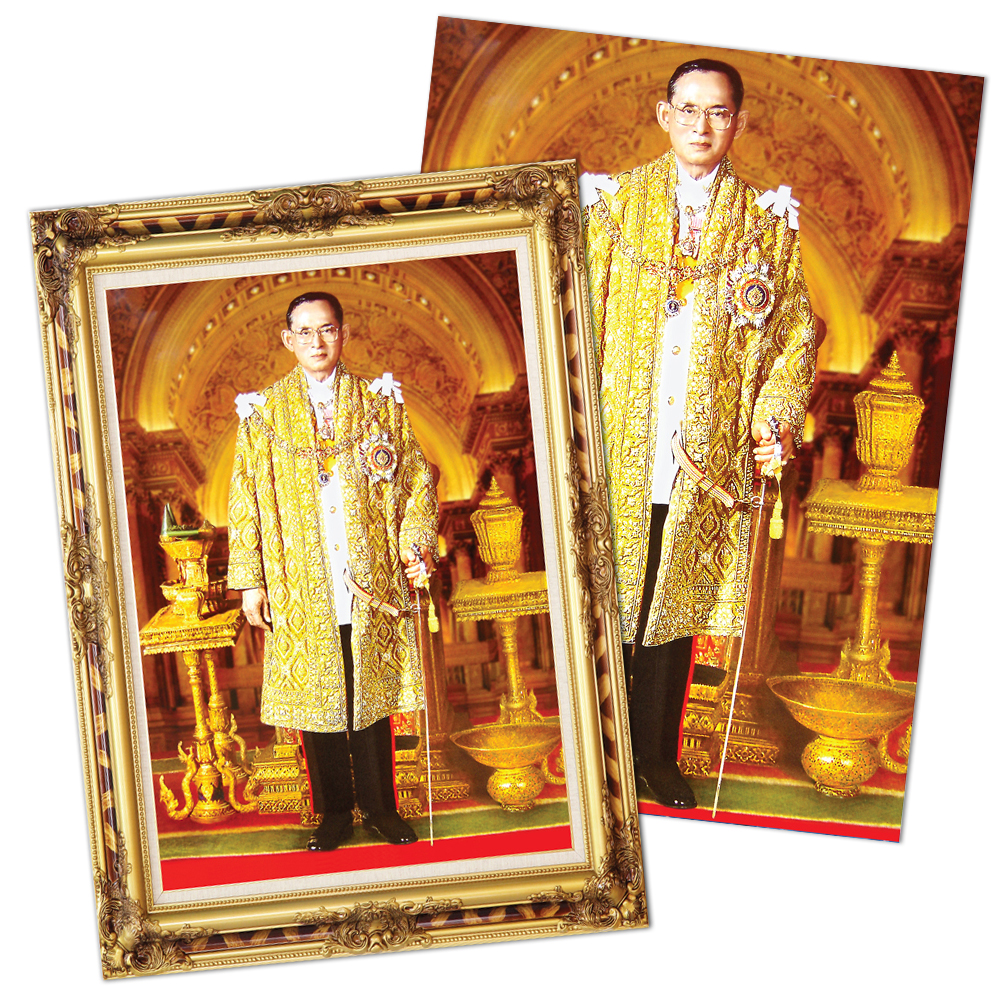 The Royal Portrait of His Majesties the King Rama IX