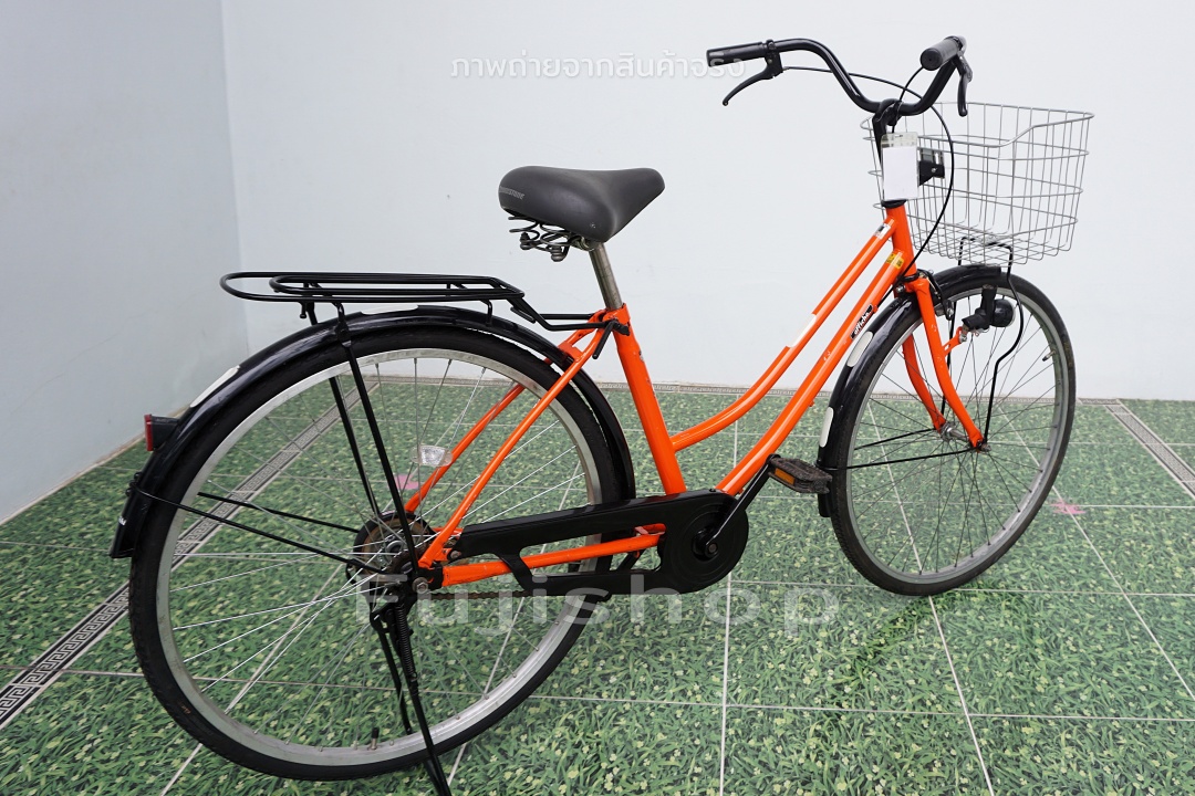 จักรยานแม่บ้านญี่ปุ่น - ล้อ 26 นิ้ว - ไม่มีเกียร์ - Affiche - สีส้ม [จักรยานมือสอง]
