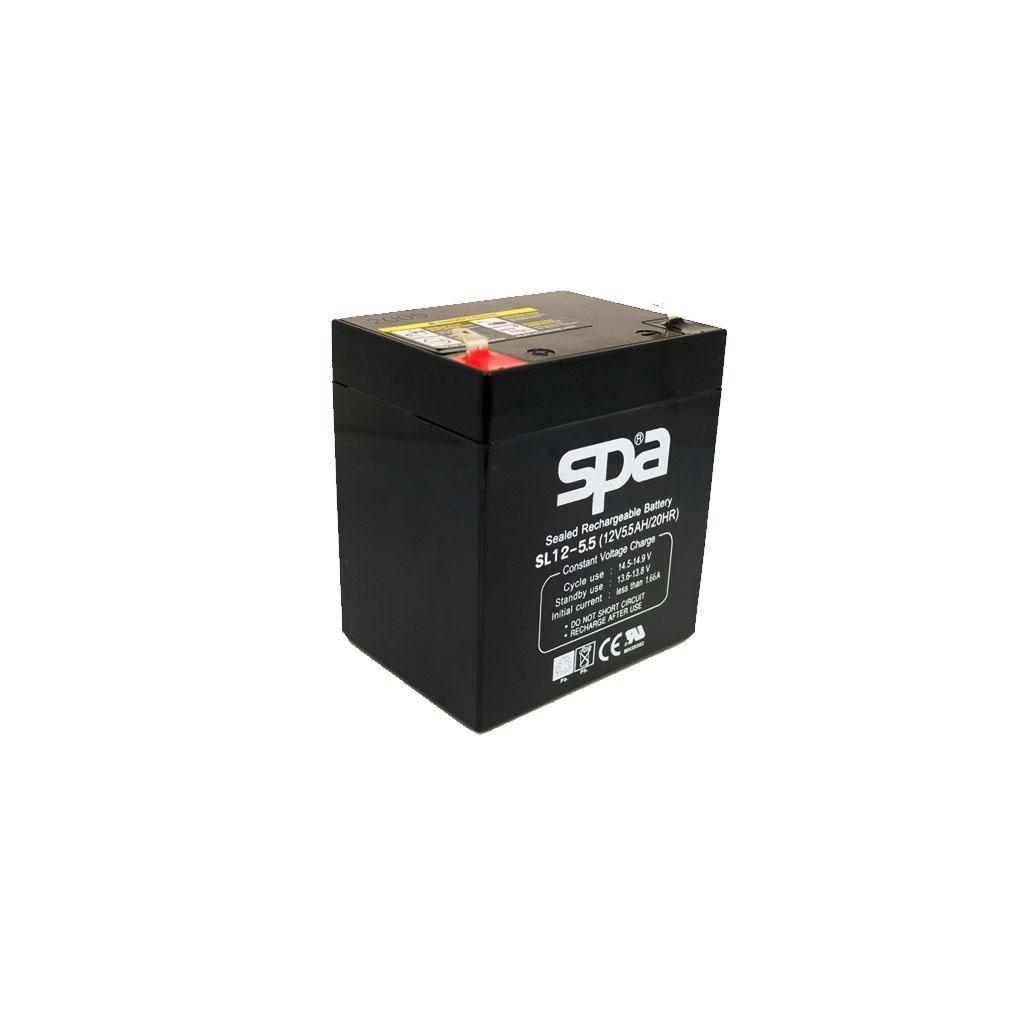 SPA แบตเตอรี่สำรองไฟ 12V 5.5Ah