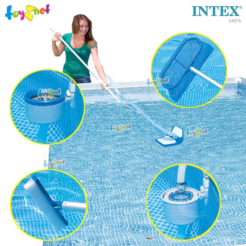 Intex 24ft Rect. Ultra Frame Pool Set w/Cartr.-Saltwater System (7.32 x 3.66 x 1.32 m.) no.54476