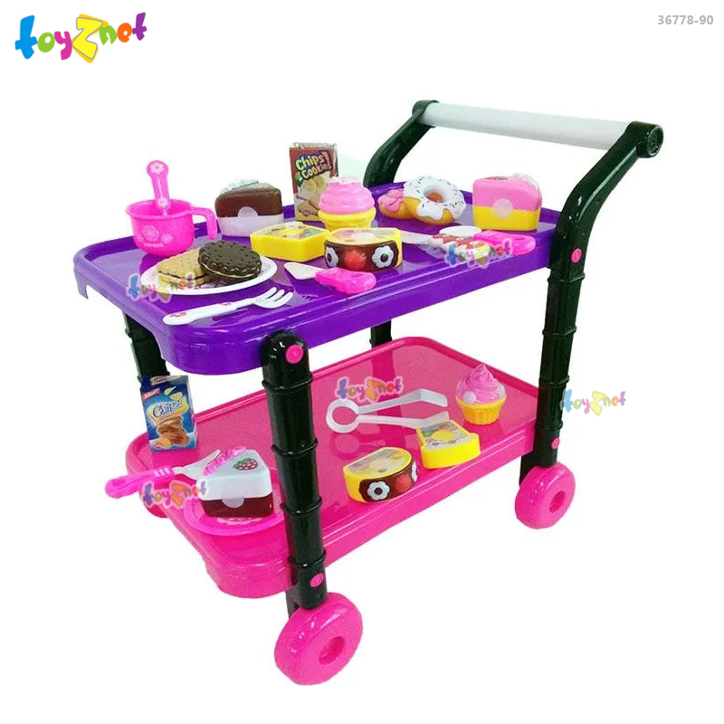 Toyznet Kid Cake Trolley (38 pcs) no.36778-90