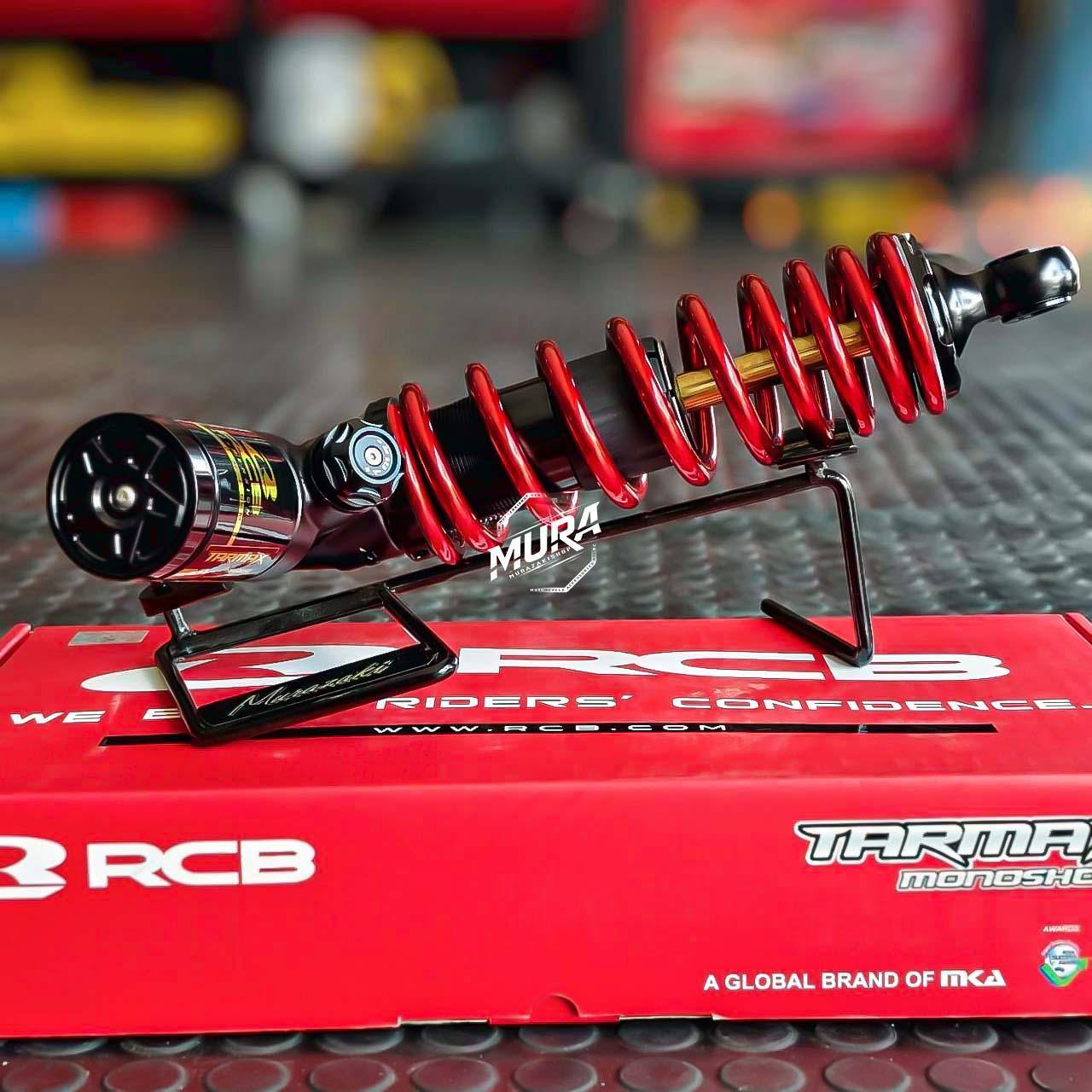 โช้ค RCB ความสูง 320mm. รุ่น Giorno/Lead/GrandFilano/Click125-160/Scoopy i [พร้อมสปริงทำสี]