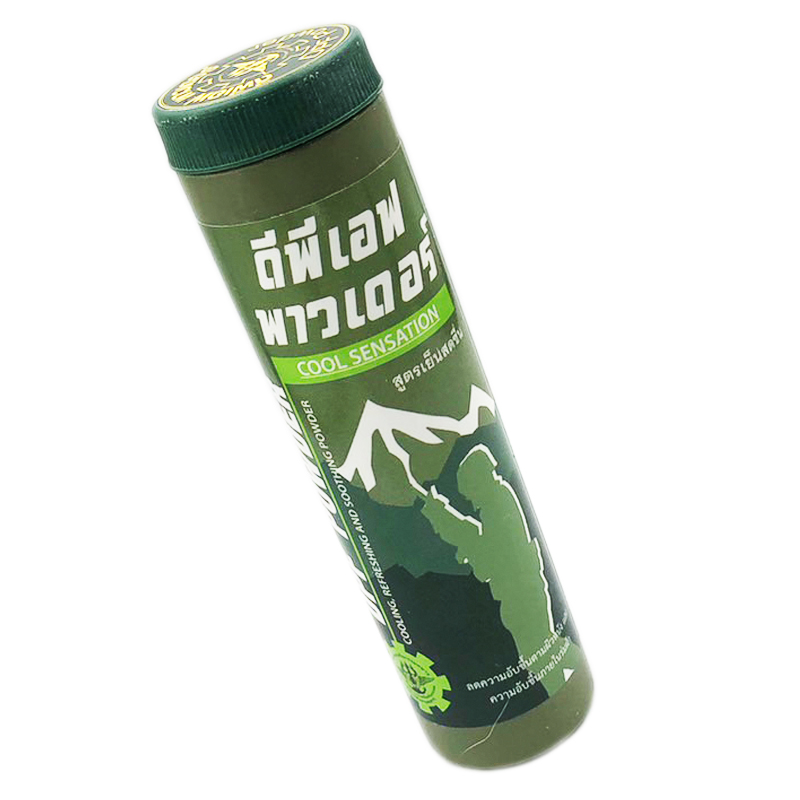 DPF Powder แป้งทาผิว ลดความอับชื้น 60 กรัม อ่อนโยนต่อผิวในร่มผ้า ใช้แล้วรู้สึกสบายผิว ไม่แสบ ไม่ระคายเคือง โรงงานเภสัชกรรมทหาร