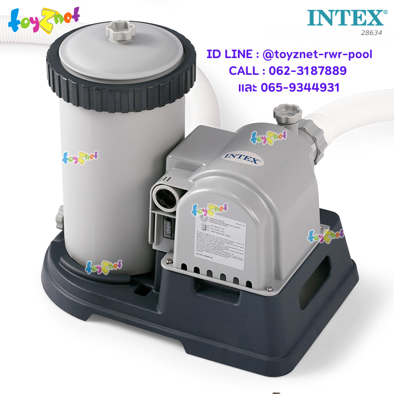 Intex Cartridge Filter Pump 9,463 L/hr (15-24 ft Pools) no.28634/56632/56634