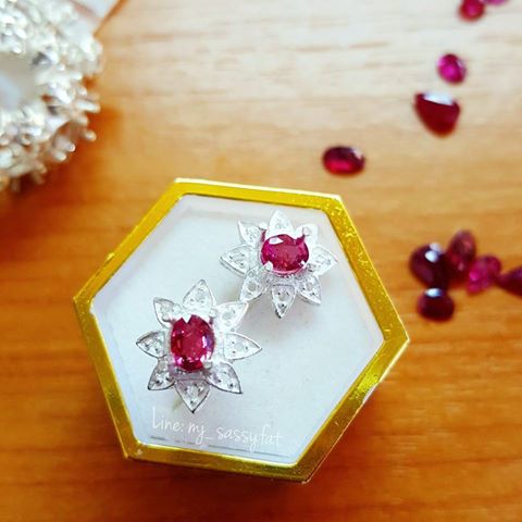 ruby sapphire พลอยทับทิม พลอยแดง ควอลันดัม