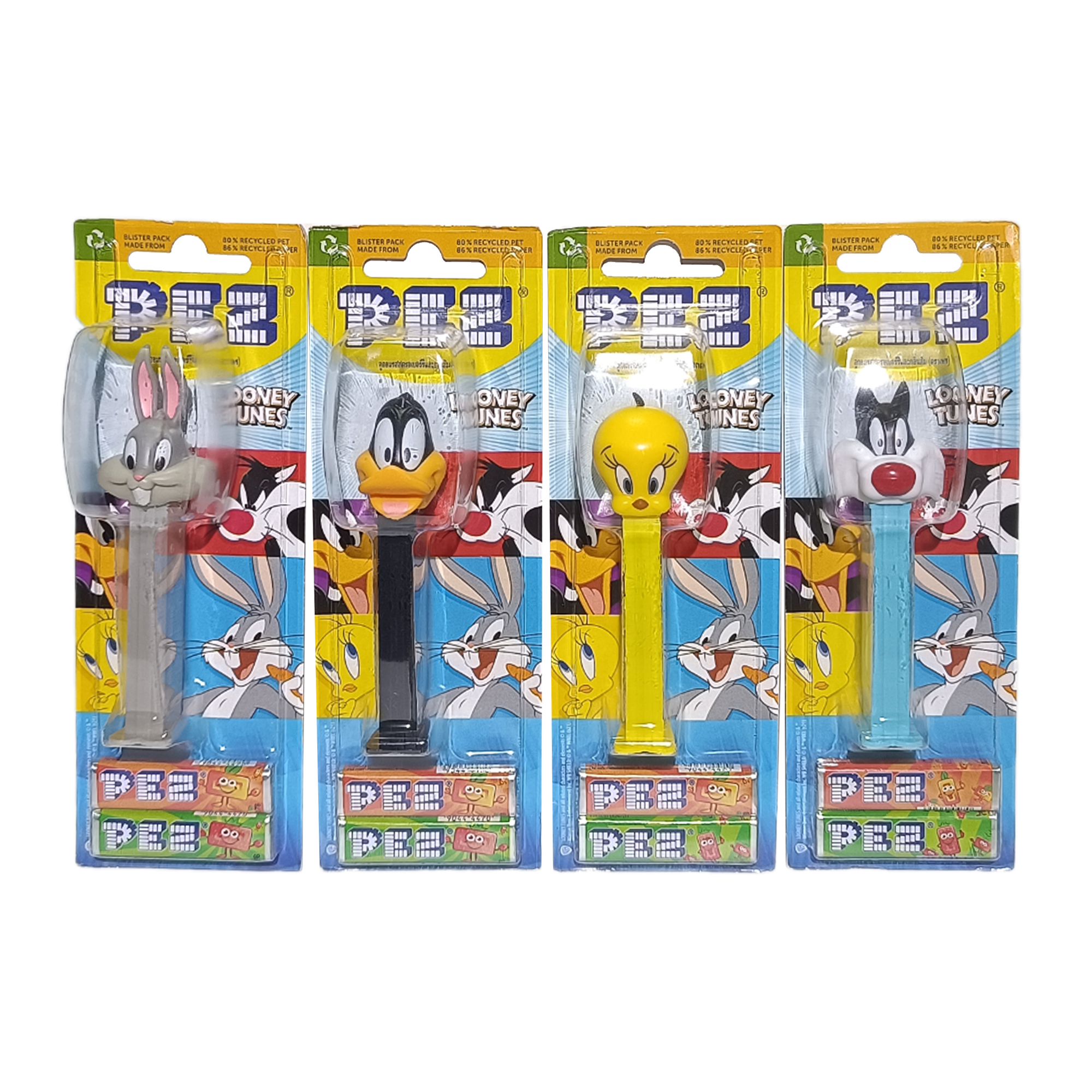 PEZ Dispenser Looney Tunes Limited Variant ลูกอมเพซตัวการ์ตูน ลายลูนี่ตูนส์ อมยิ้มรุ่นพิเศษ