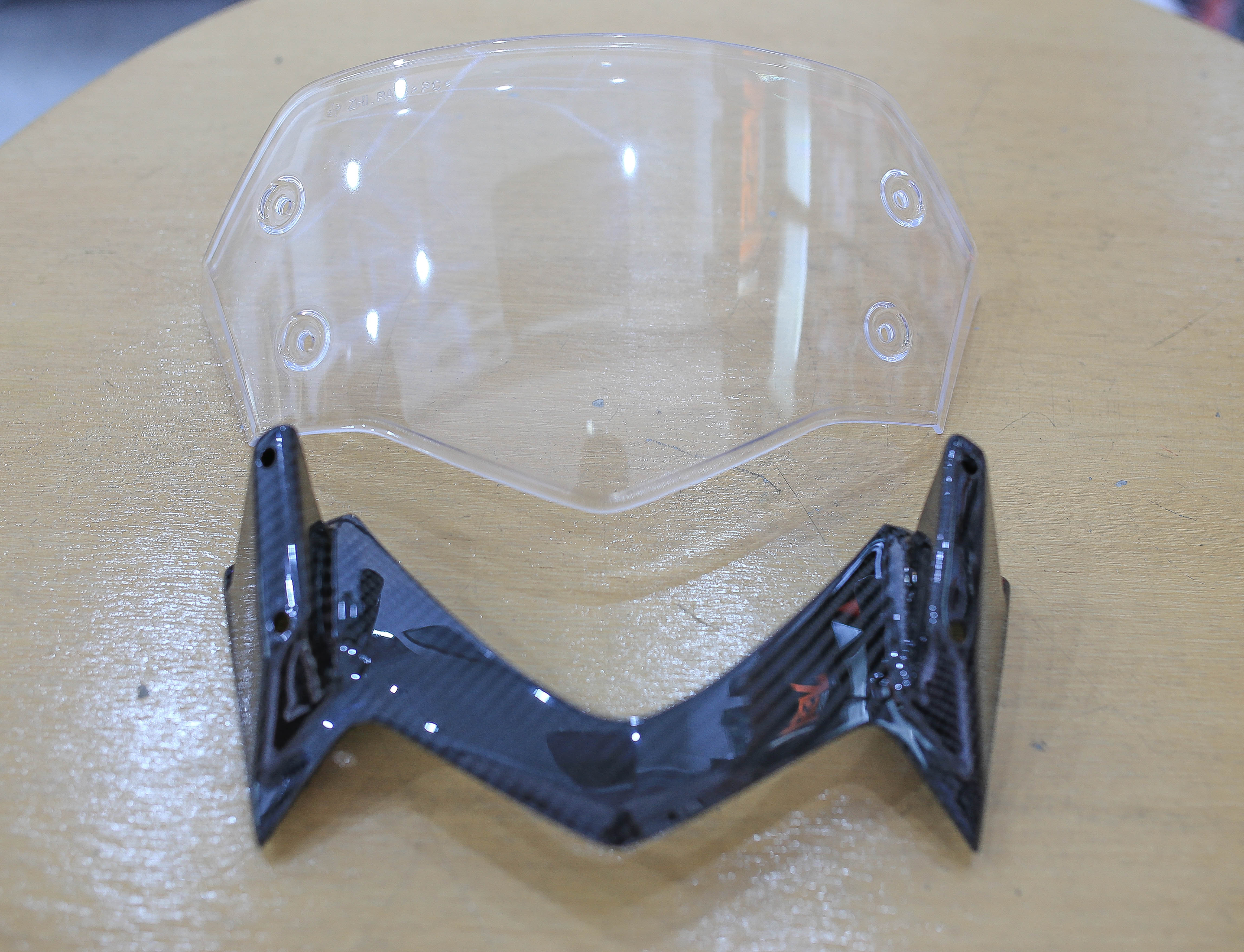 ชิว Lead 125 เครฟล่าสีใส ราคา 1550฿