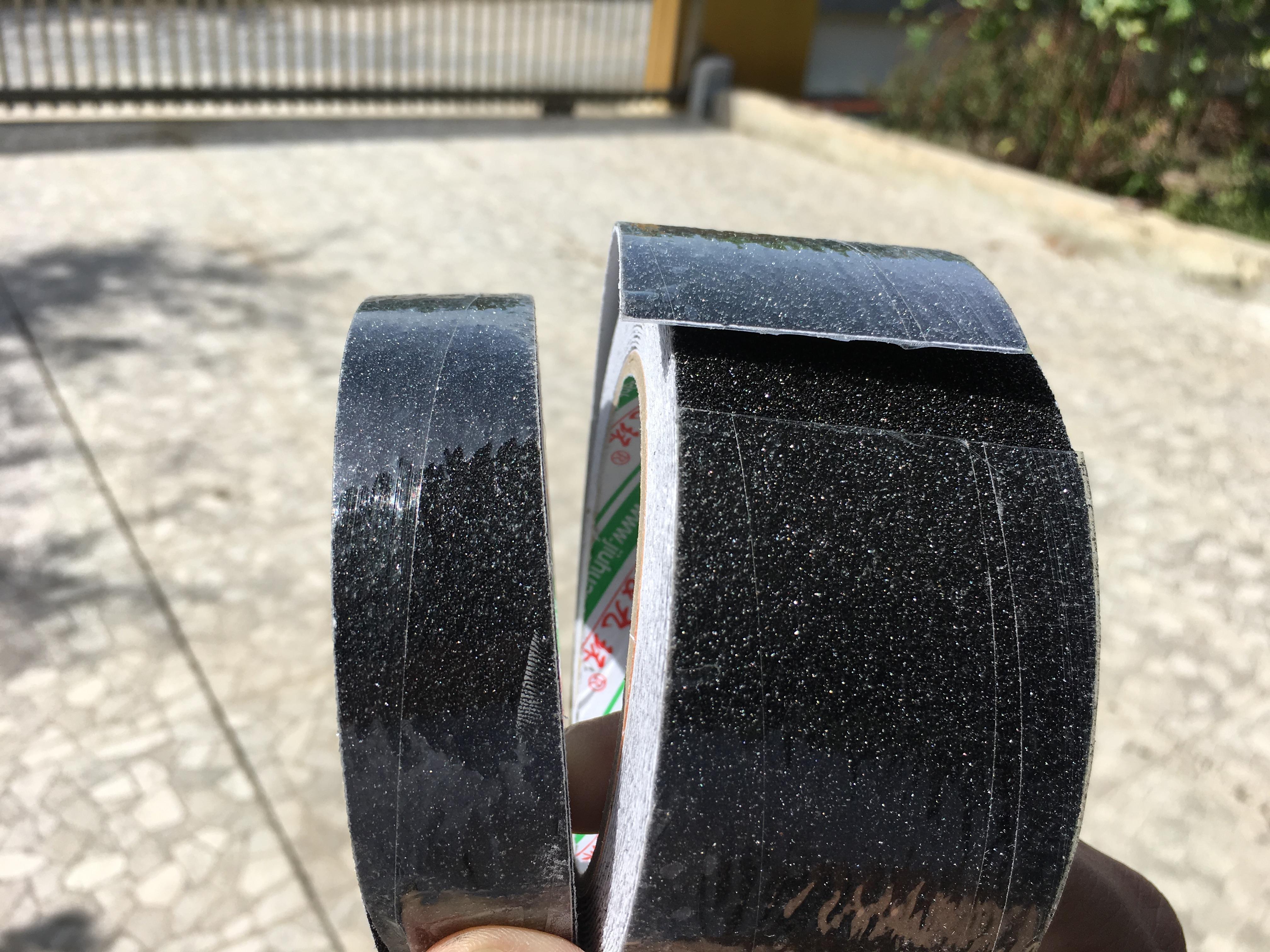 เทปกันลื่น สีดำ กว้าง 1 นิ้ว x ยาว 5 เมตร - Non-slip warning tape black 1"x5m