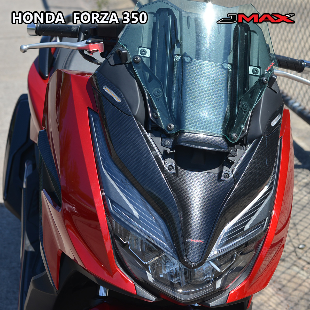 ตัวอุดกระจกสีดำทูโทน(มีไฟเลี้ยว) FORZA 350 J MAX ราคา1600บาท