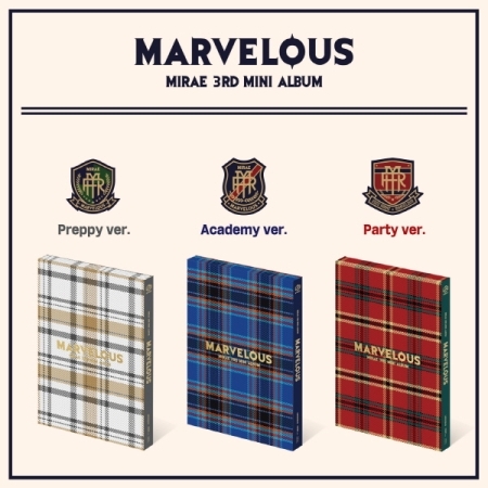 [PRE-ORDER] MIRAE - 3rd Mini Album "Marvelous"