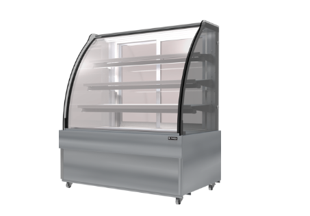 ตู้โชว์เค้ก กระจกโค้ง ขนาด 150 ซ.ม. SANDEN SKK-1507Z