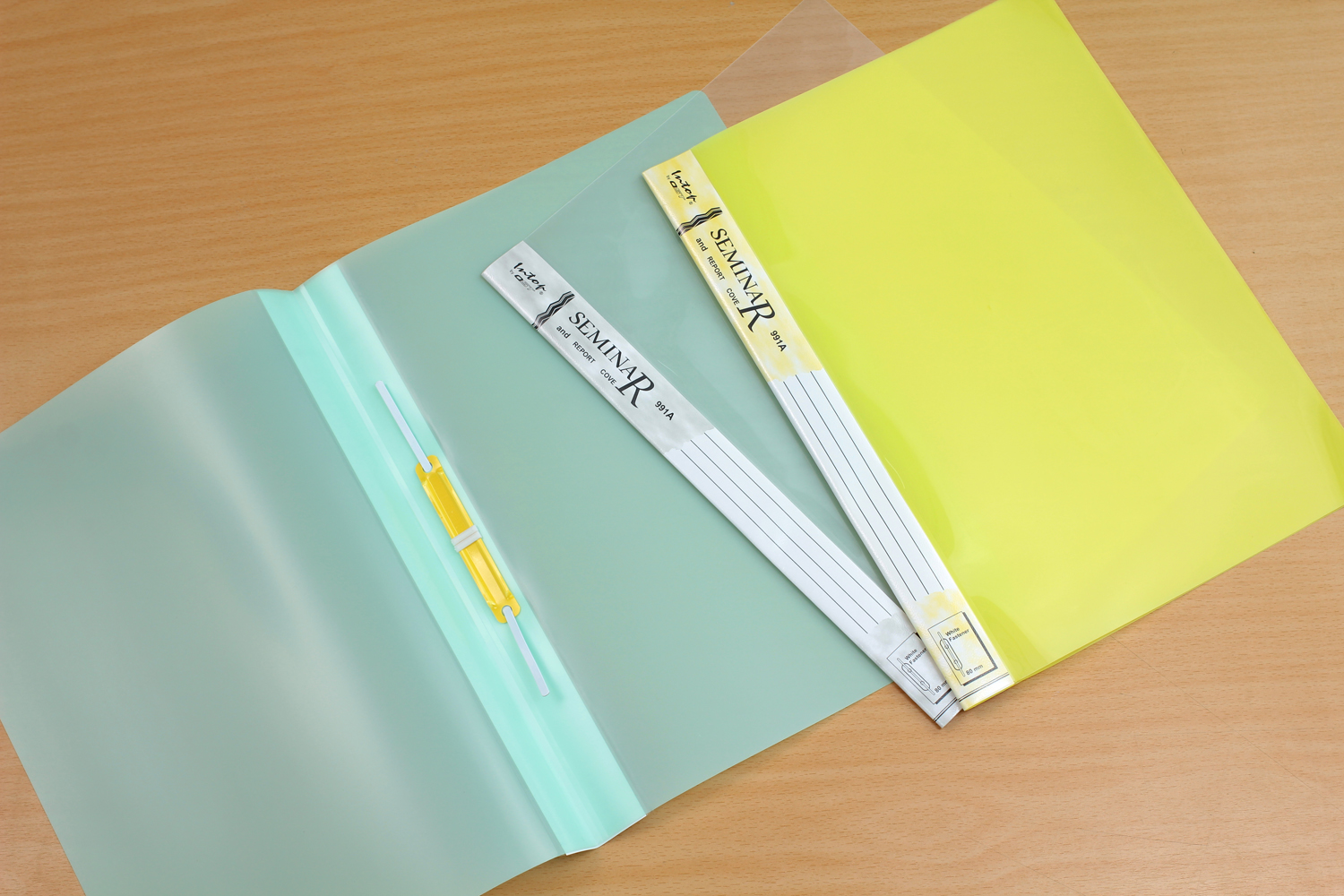 แฟ้มสัมมนา พร้อมลิ้นแฟ้มพลาสติก Seminar Folder