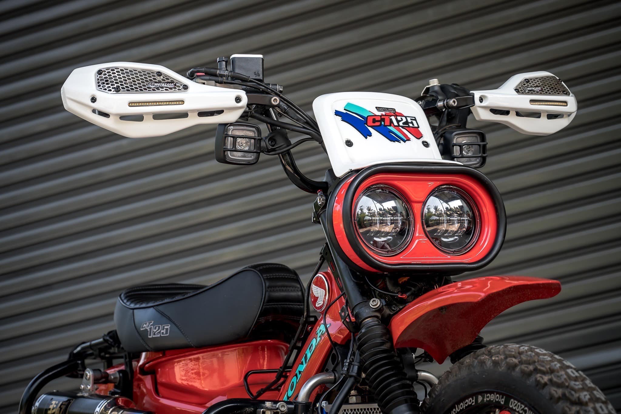 ไฟหน้า CUSTOM CT125 MOTOLORD แบบ A-6500 B-5900 C-7000 D-6400