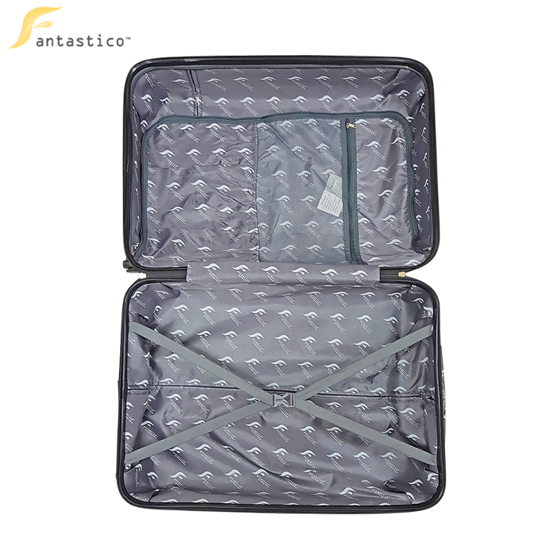 Fantastico ส่งฟรี กระเป๋าเดินทาง 24 นิ้ว (61 ซม.) สีฟ้า รุ่น AXS26BL-M