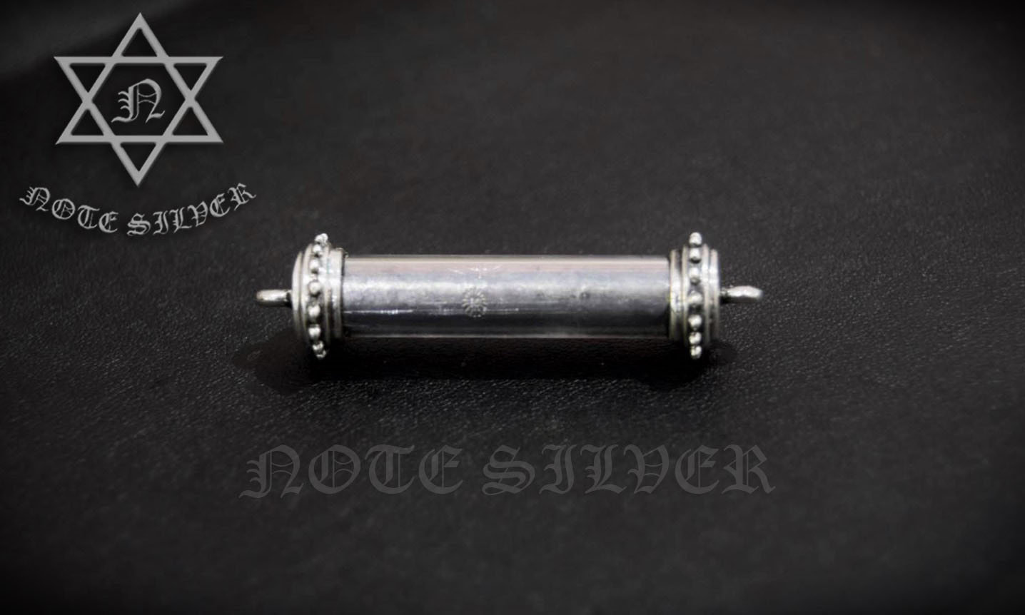 ตะกรุดมหาสะท้อน ปลอกตะกรุดเงินแท้ Sterling Silver 925 NSBL2725