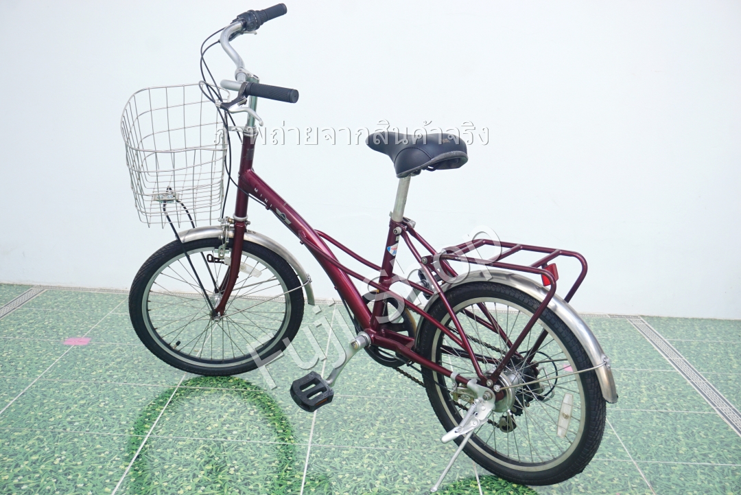 จักรยานญี่ปุ่น - ล้อ 20 นิ้ว - มีเกียร์ - Mini Cooper - สีแดง [จักรยานมือสอง]