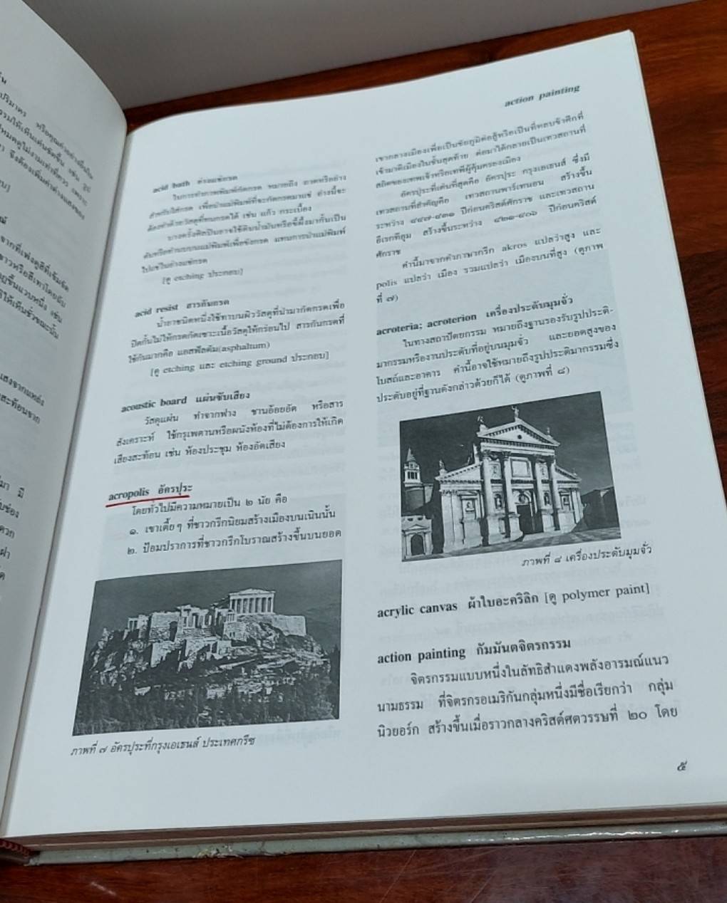 พจนานุกรมศัพท์ศิลปะ อังกฤษ-ไทย