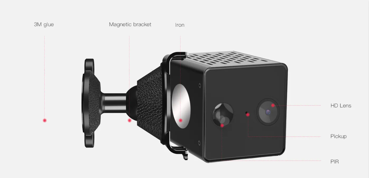 Vstarcam CB71 กล้องวงจรปิดระบบ IP WIFI 2 MP Color Night Vision มี BATTERY 1500mAh ในตัวสำหรับใช้ขณะไฟดับ มีไมค์ในตัว BY BILLIONAIRE SECURETECH CB71