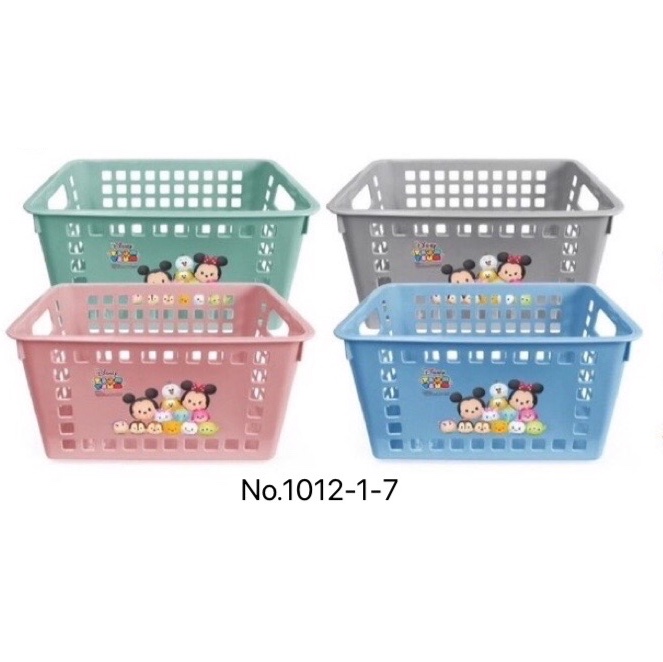 ตะกร้าเหลี่ยม-สี ลาย Disney No.1012-1-7