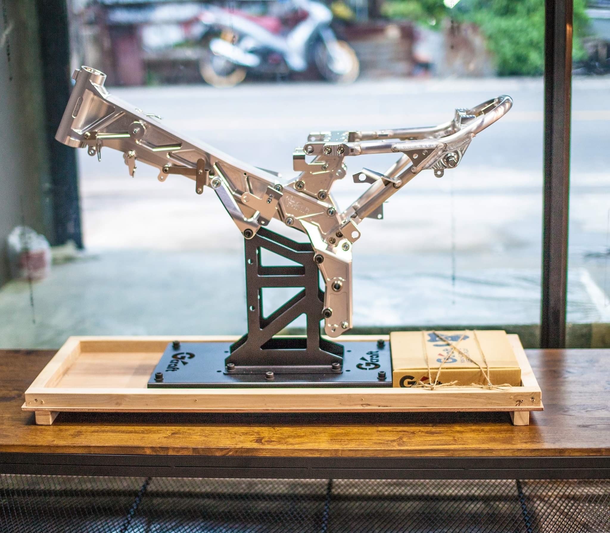 โครงอลูมิเนียม ALUMINUM จีคราฟ - เงิน GCRAFT MONKEY 125 ราคา115690