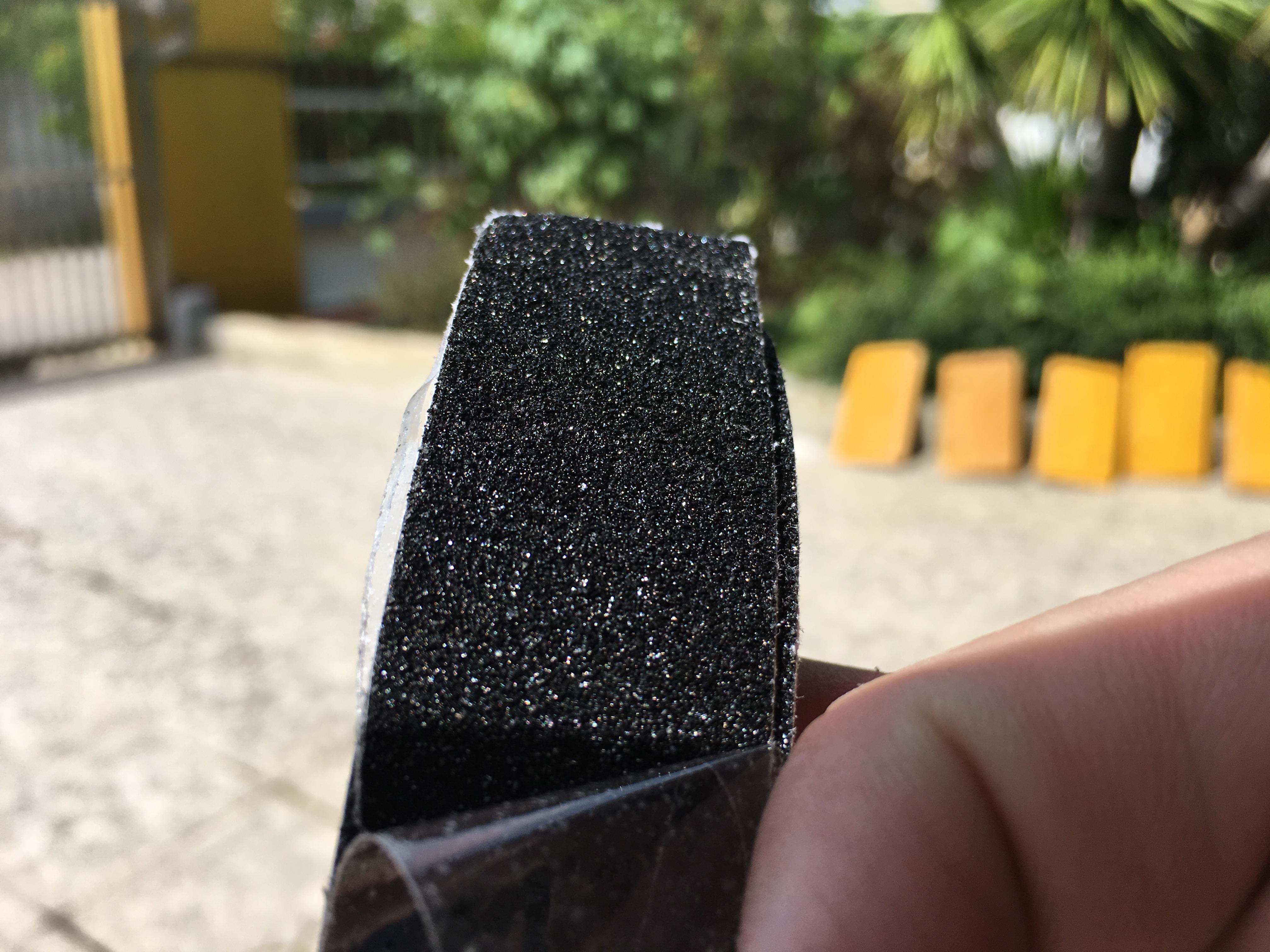 เทปกันลื่น สีดำ กว้าง 1 นิ้ว x ยาว 5 เมตร - Non-slip warning tape black 1"x5m