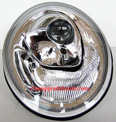 ไฟหน้าโปรเจคเตอร์ VOLKSWAGEN NEW BEETLE 98-05 ขาว