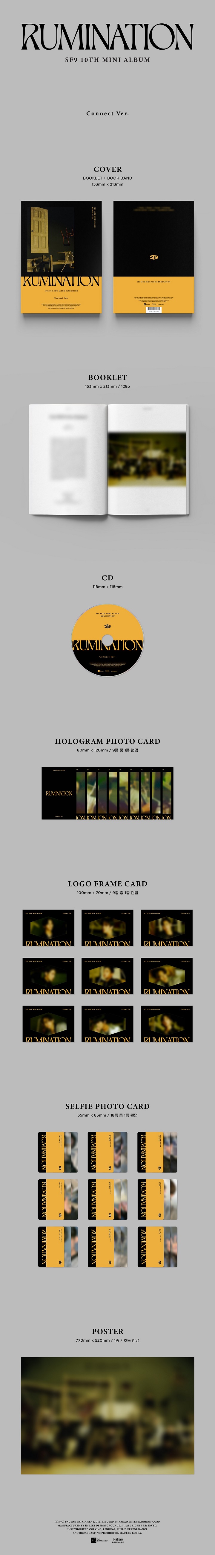 [PRE-ORDER] SF9 - 10th Mini Album "RUMINATION"