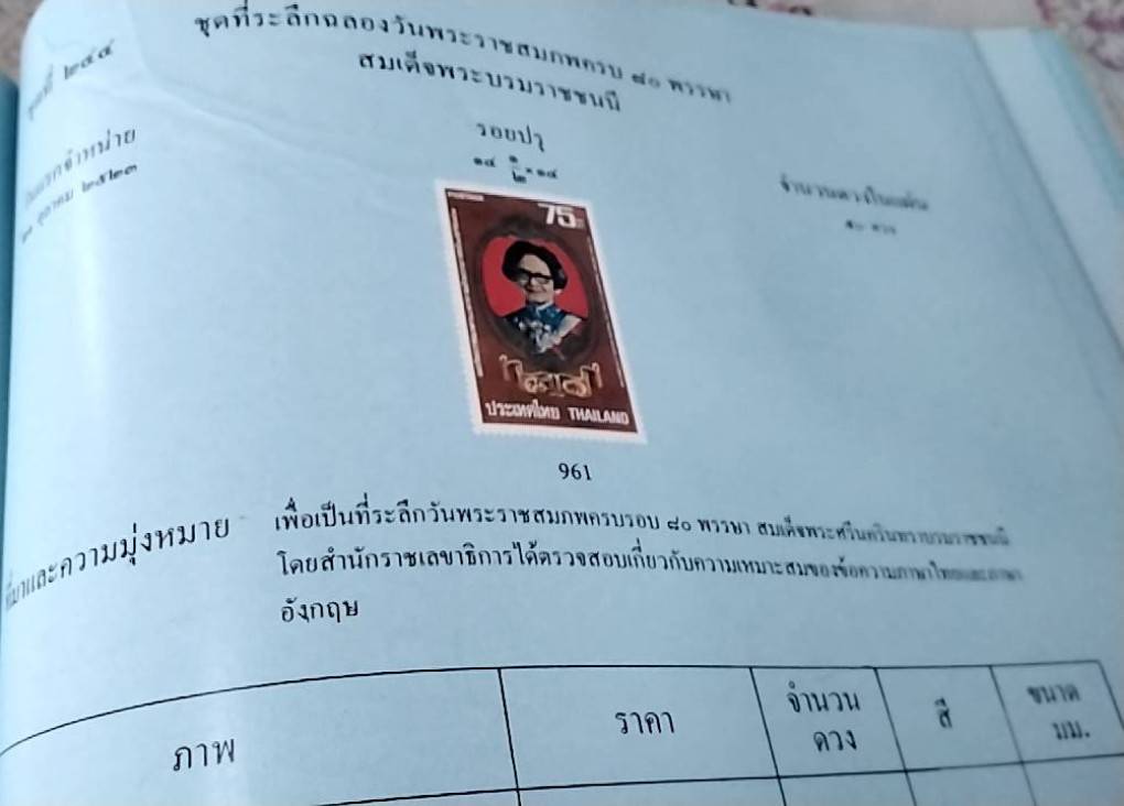 100 ปี ตราไปรษณียากรไทย
