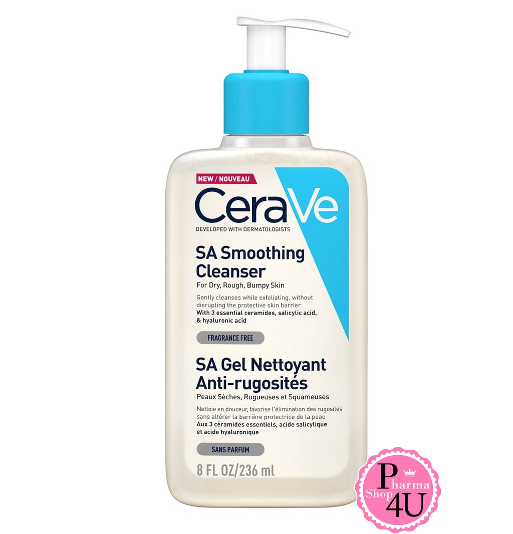 CeraVe SA Smoothing Cleanser 236ml.