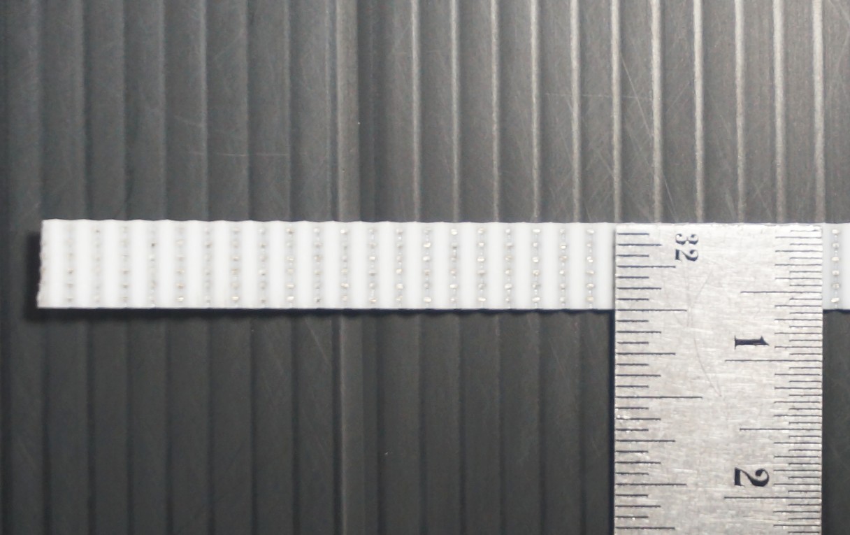 Steel core timing belt width 6mm สีขาว (เมตรละ 75 บาท)