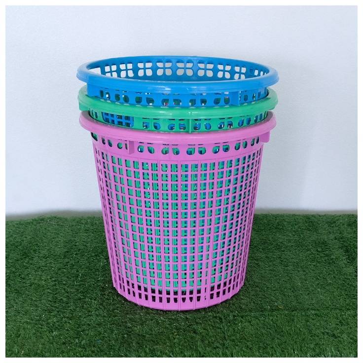 333พาทเทลCK ตะกร้ากลม สีพาทเทล(CK) 34*34 cm.