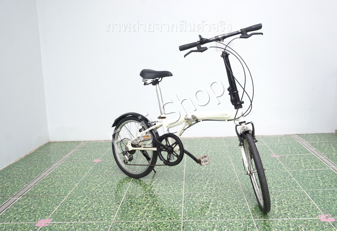 จักรยานพับได้ญี่ปุ่น - ล้อ 20 นิ้ว - มีเกียร์ - Dahon Suv D6 - สีขาว [จักรยานมือสอง]