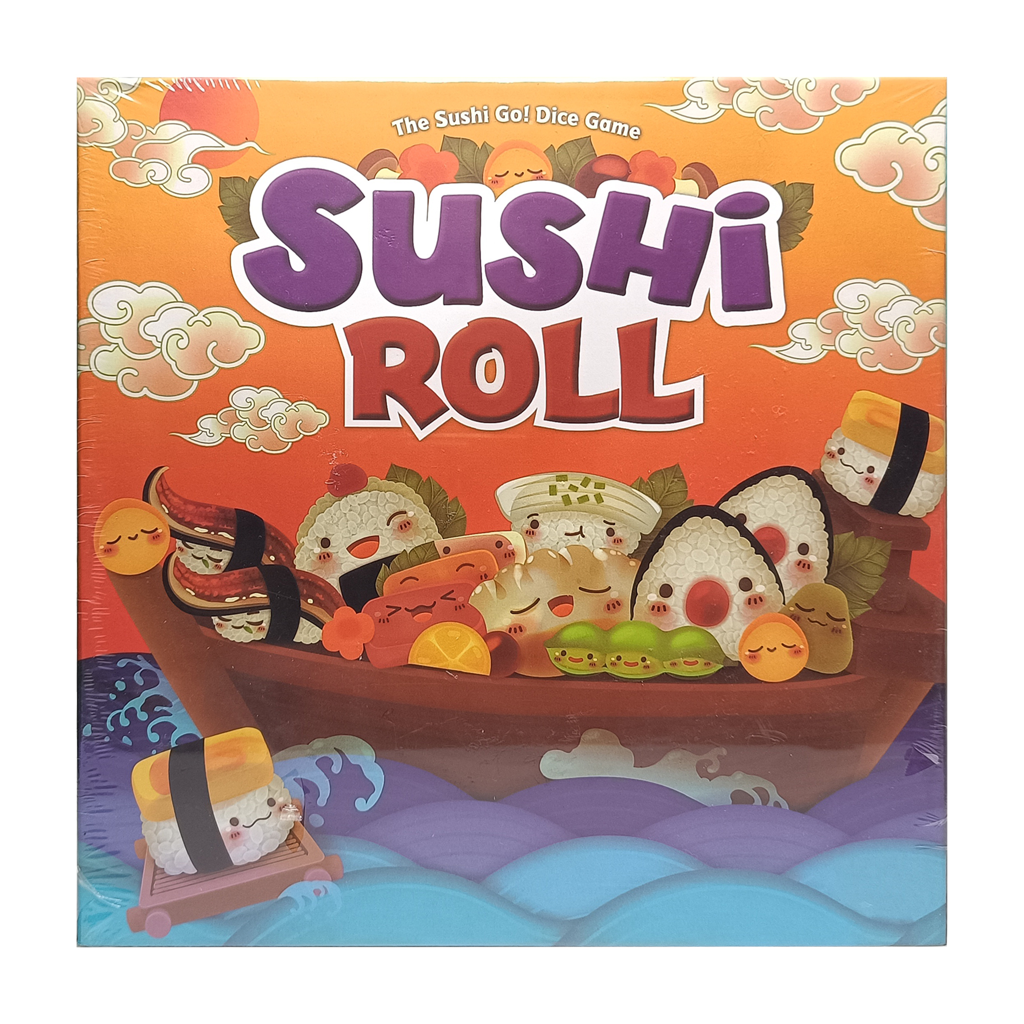 Game Board Sushi Roll! Sushi Go! Dice Game Family เกมกระดานทำอาหาร ซูชิ เหมาะสำหรับครอบครัว
