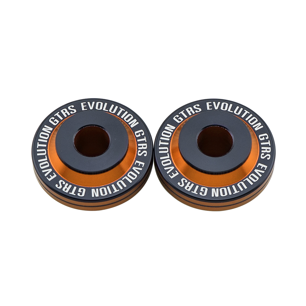 บู๊ชล้อหน้ากลึง CNC ทูโทน GTRS GIORNO+ - ดำแดง- ดำทอง - ดำเทา- ดำเขียว- ดำน้ำเงิน - ดำส้ม- ดำม่วง-ดำเงิน ราคา 550 บาท/คู่