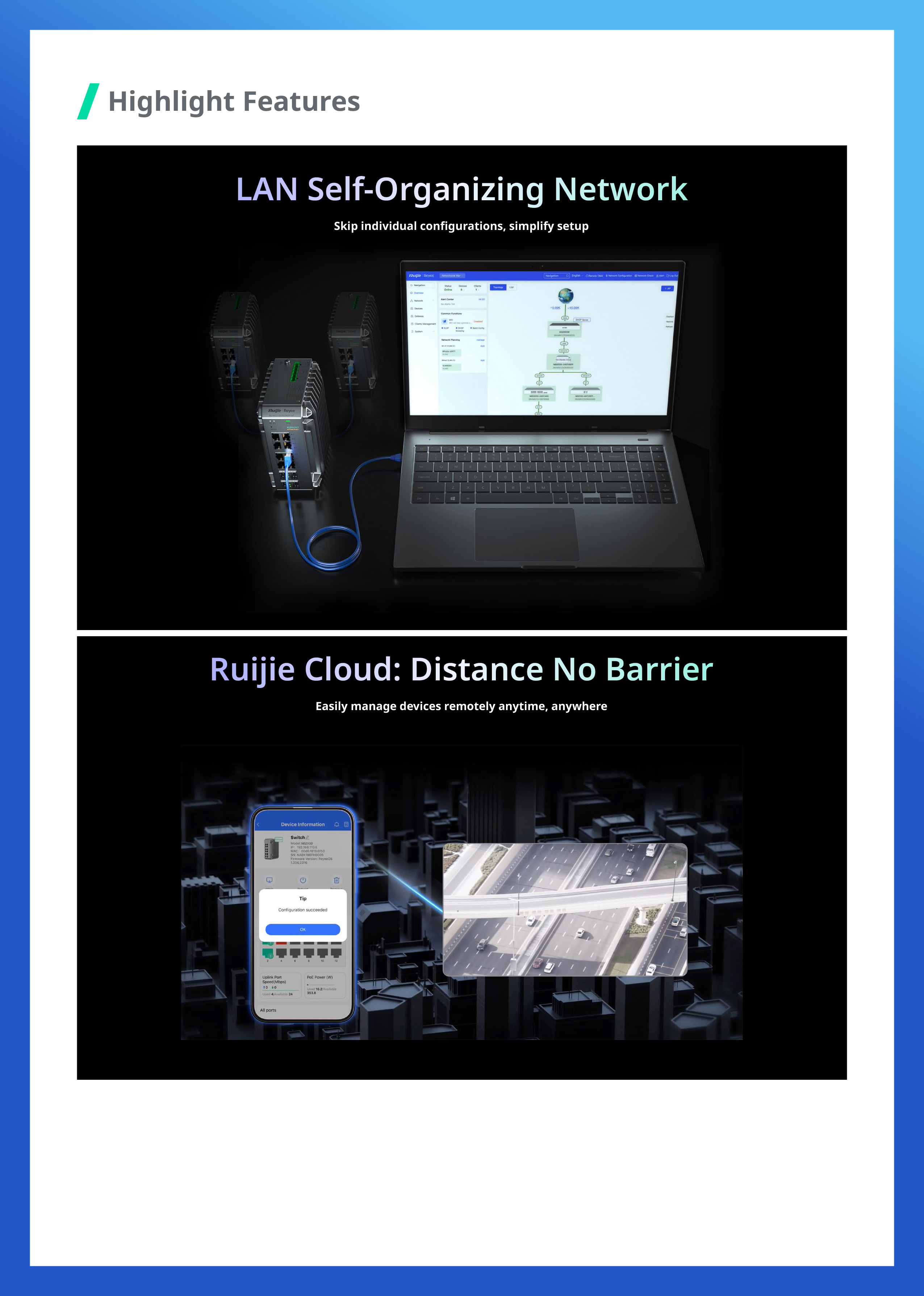 RUIJIE RG-NIS3100-8GT4SFP-HP Industrial-Grade L2-Managed POE Switch 8 Port, 4 SFP 240W BY BILLIONAIRE SECURETECH RG-NIS3100-8GT4SFP-HP