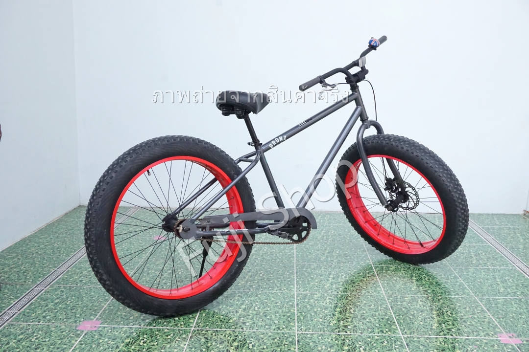 จักรยานญี่ปุ่น - ล้อ 26 นิ้ว - Fixed Gear - Bronx - สีดำ [จักรยานมือสอง]