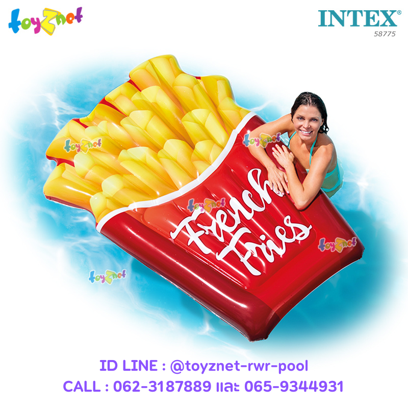 Intex French Fries Float 1.75x1.32 m. no.58775