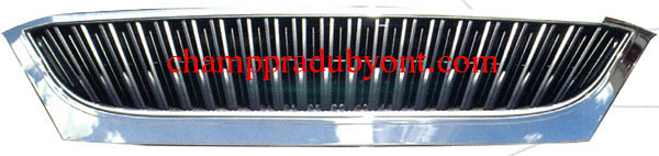 กระจังหน้า TOYOTA VIGO 04-08 ลาย LEXUS โครเมี่ยม-ดำ