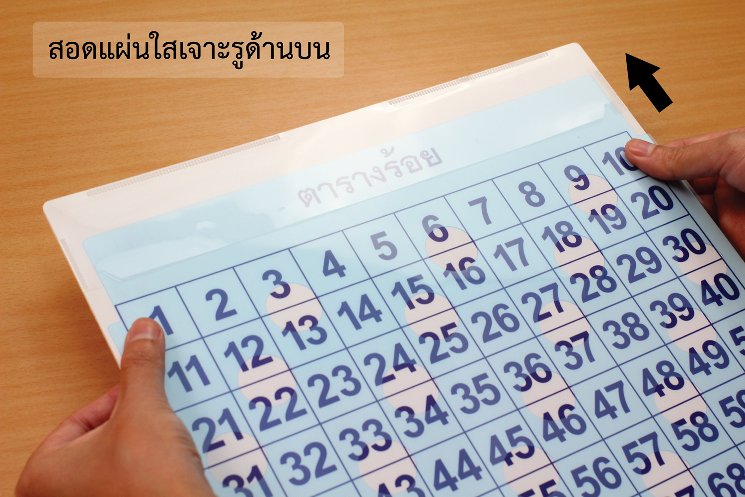 ชุดเรียนรู้ คณิตศาสตร์ ตัวคูณร่วมน้อย ET-115 แผ่นตารางร้อย