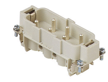 ILME รุ่น CPM 06 Male Insert heavy duty connector 6P 35A 400V/690 size 77.27