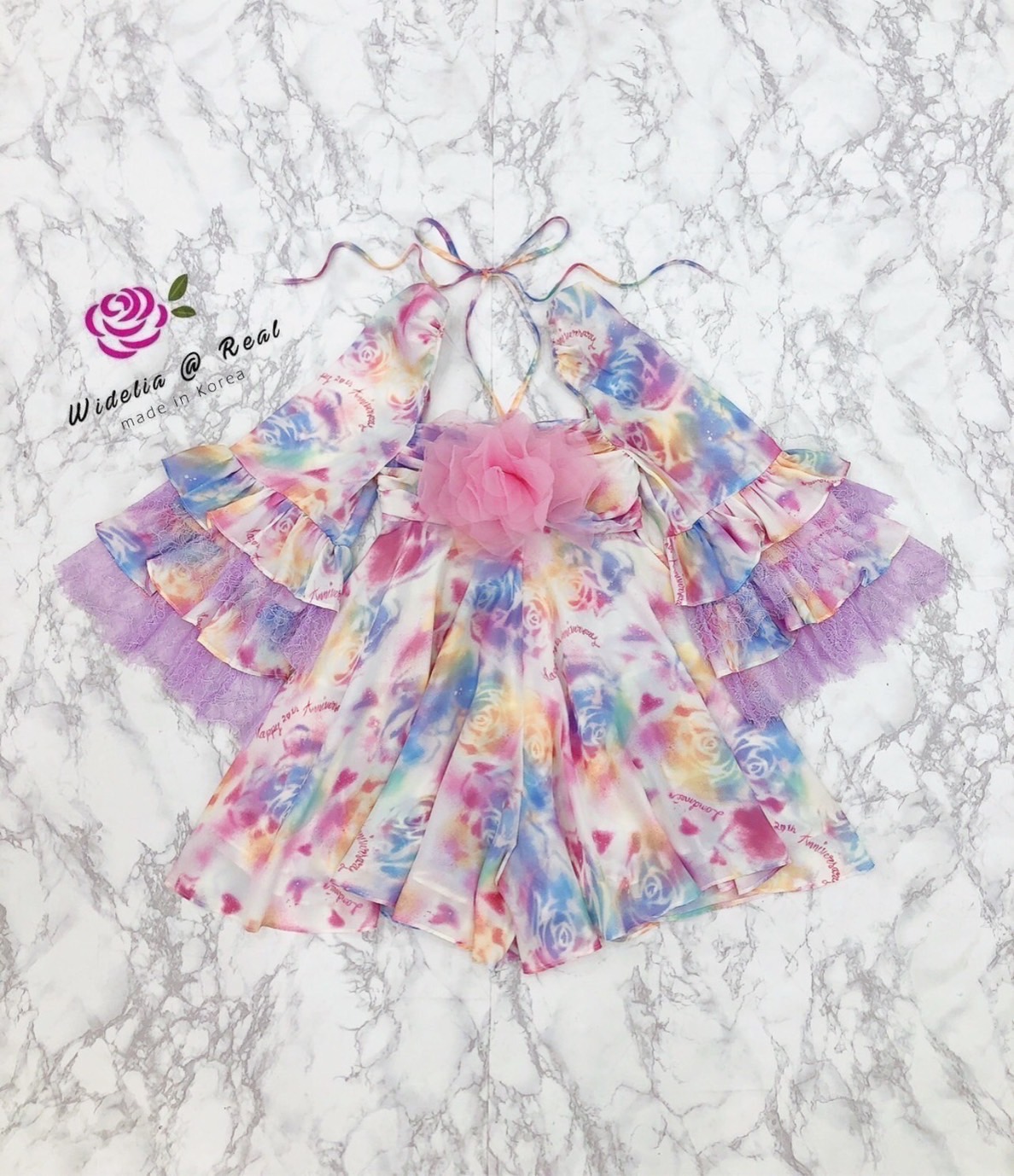 Landmee Jumpsuit จั้มสูทขาบานแสนสวย
